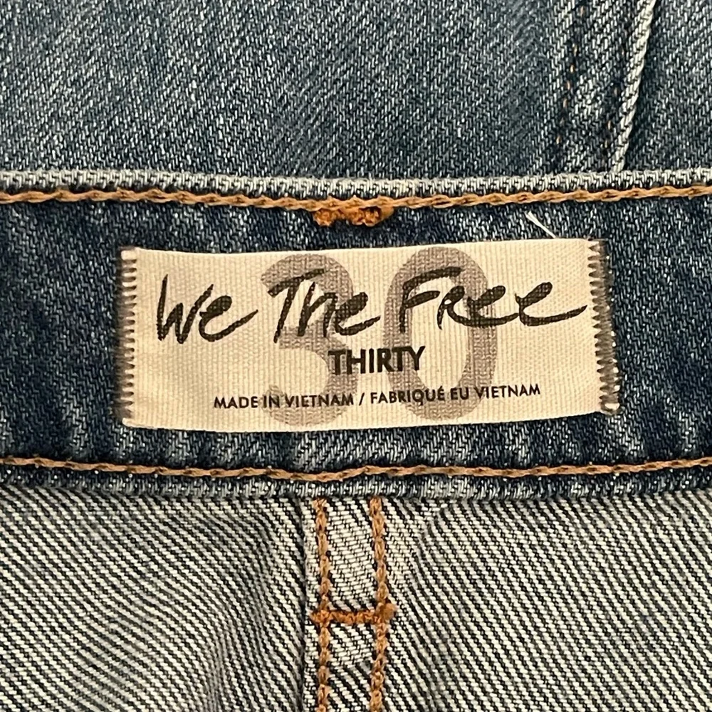 ✨HP✨ NWT “FREE PEOPLE” CUTE BUTTON & ZIP-UP SKIRT, WE THE FREE LINE, SIZE 30 - Picture 5 of 5